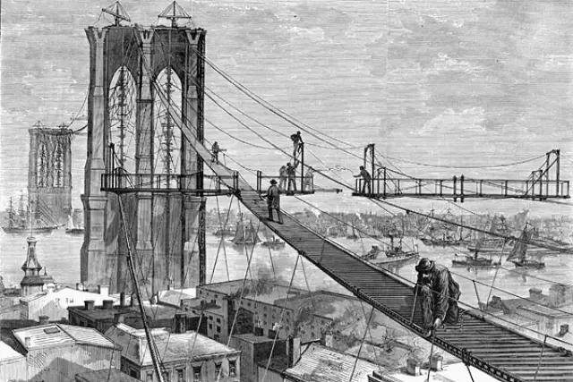 Detalle arquitectónico relacionado con el puente